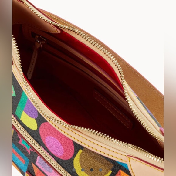 Dooney & Bourke Art Deco Hobo Bag - Picture 3 of 4